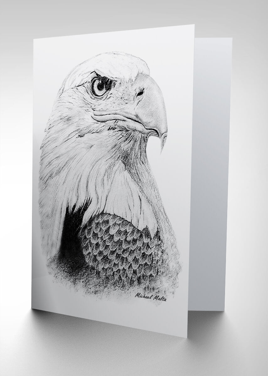 Bird of Prey - Greeting Card