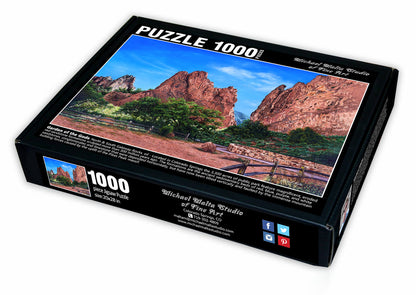 North &amp; South Gateway Rocks - Jigsaw Puzzle