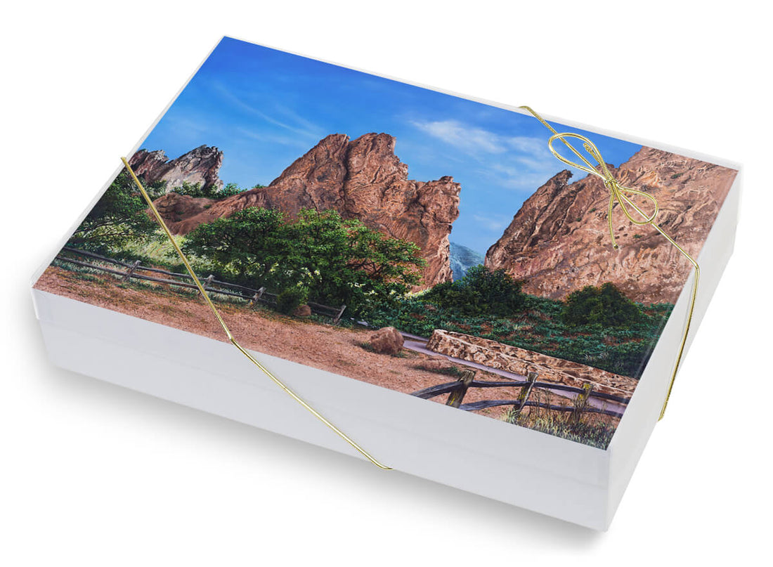 North and South Gateway Rocks - Greeting Card
