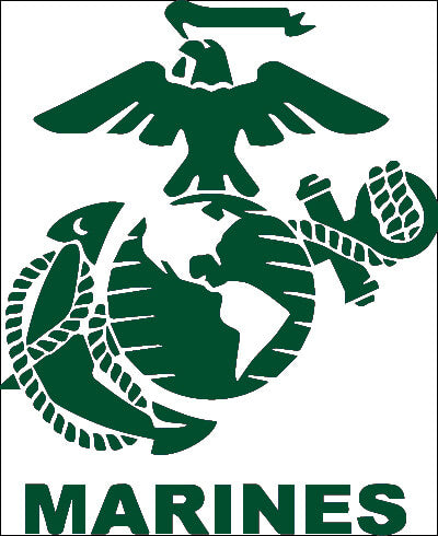 U.S. Marines Vinyl Emblem
