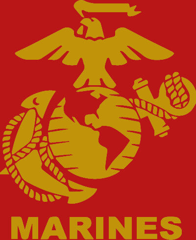 U.S. Marines Vinyl Emblem
