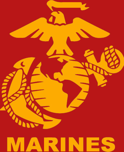 U.S. Marines Vinyl Emblem