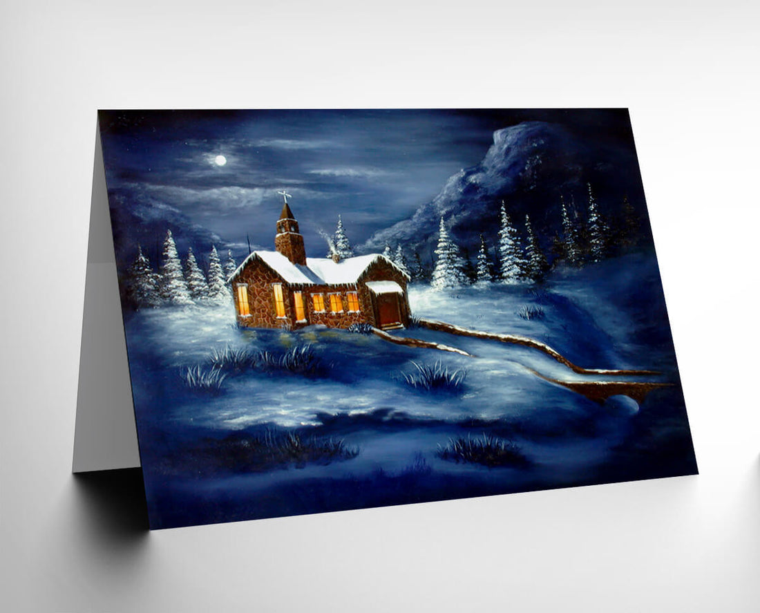 Midnight Comfort - Greeting Card