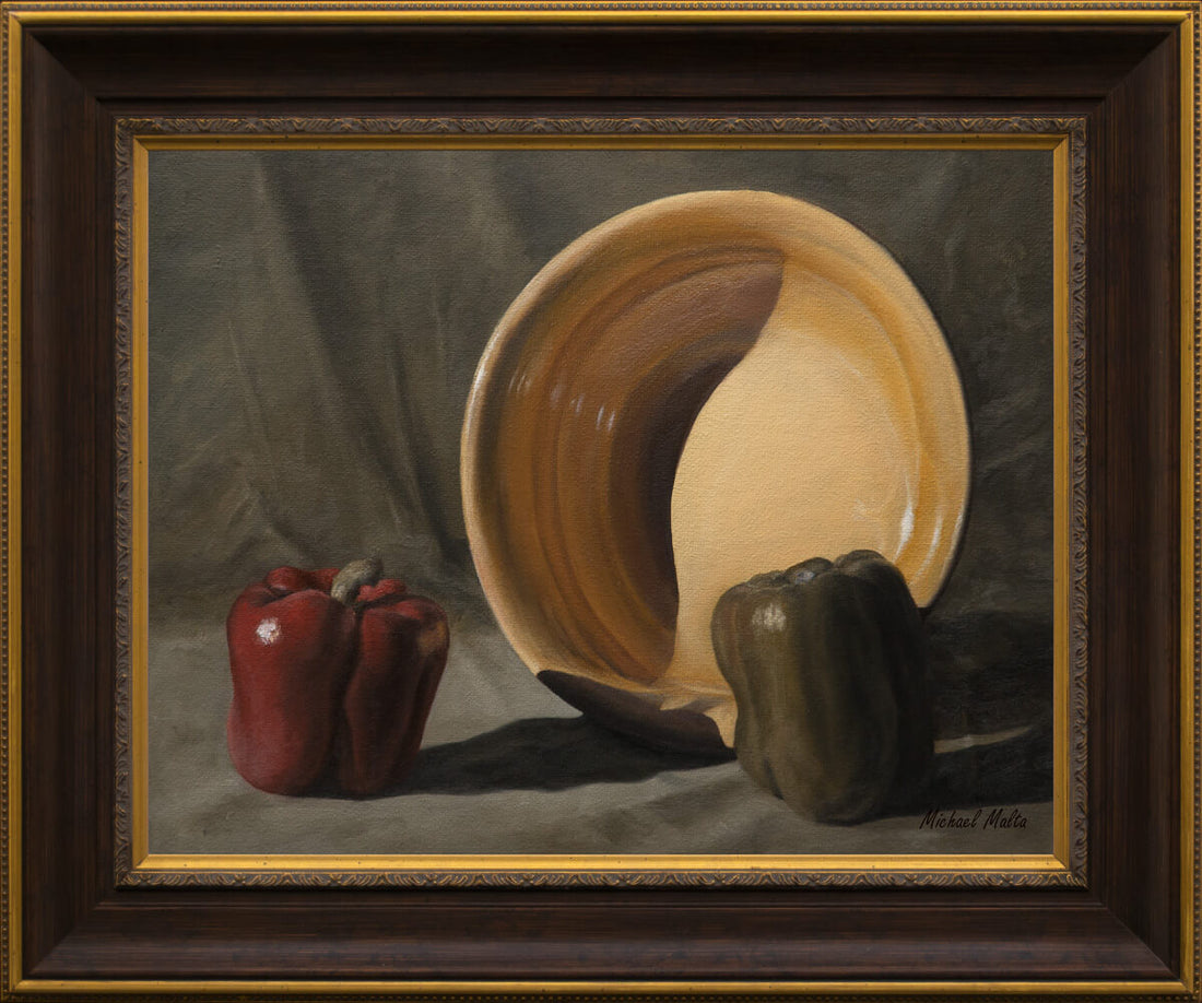 Peppers and a Bowl - Original