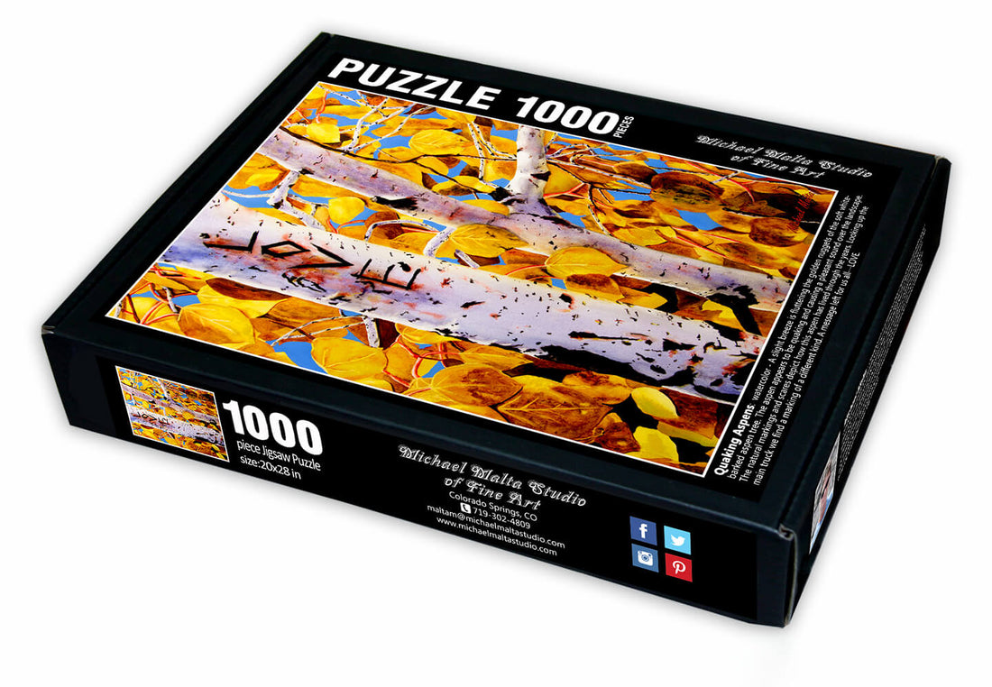 Quaking Aspens - Jigsaw Puzzle