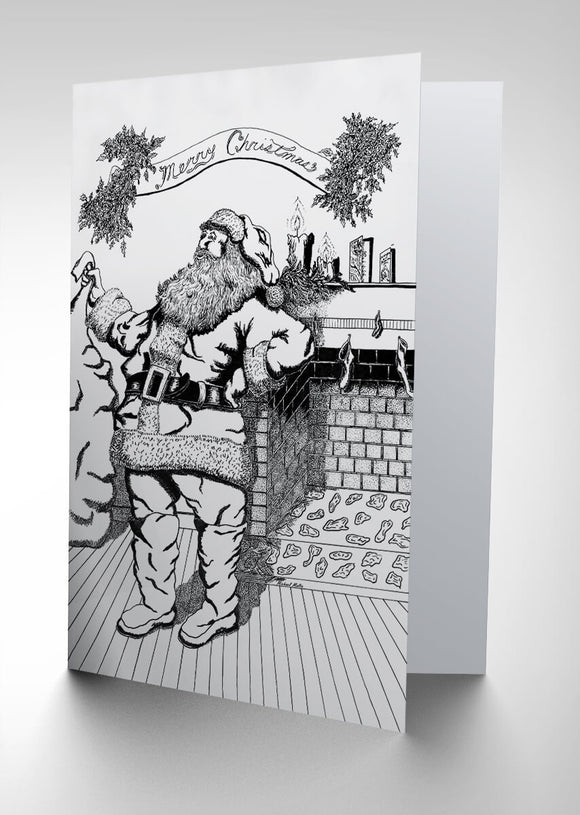 Santa's Delivery - Greeting Card
