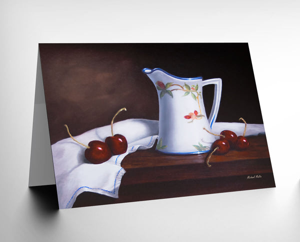 Simply Cherries - Greeting Card