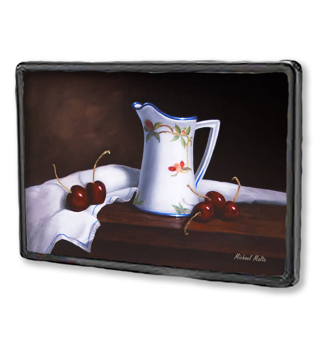 Simply Cherries - Framed Magnet
