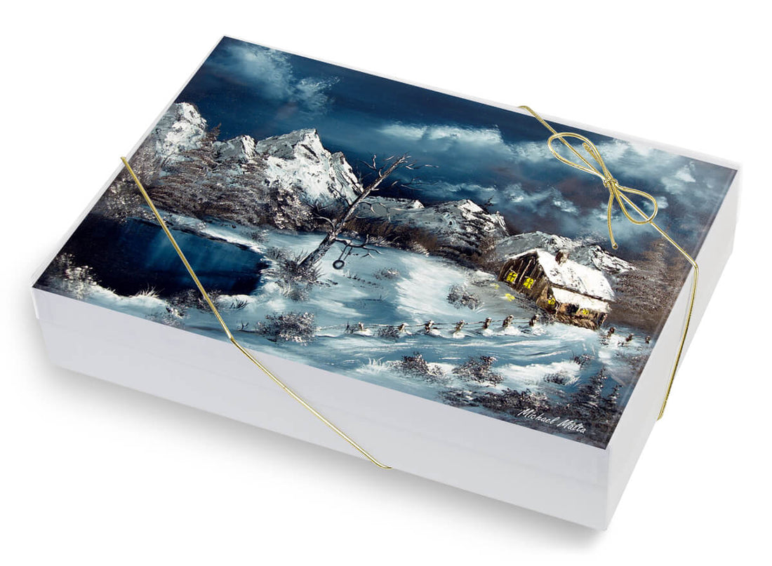 Snow Valley - Greeting Card