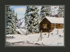 Snowy Retreat Matted Prints