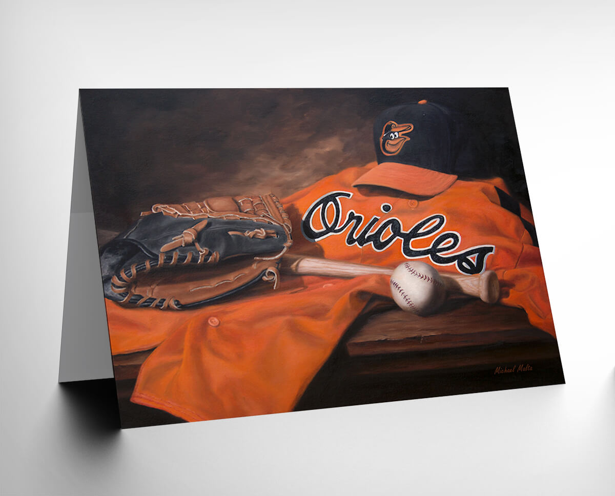 The Baltimore Orioles - Greeting Card