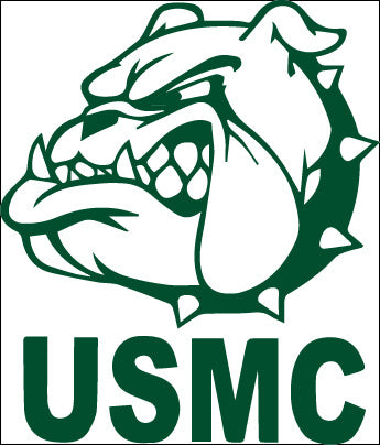 U.S. Marines Vinyl Bull Dog