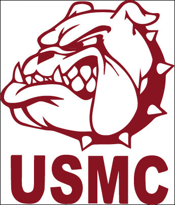 U.S. Marines Vinyl Bull Dog