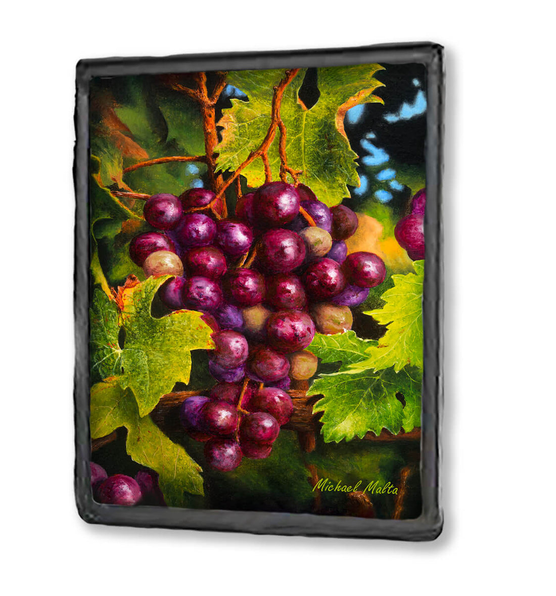 Uva Rossa - Framed Magnet