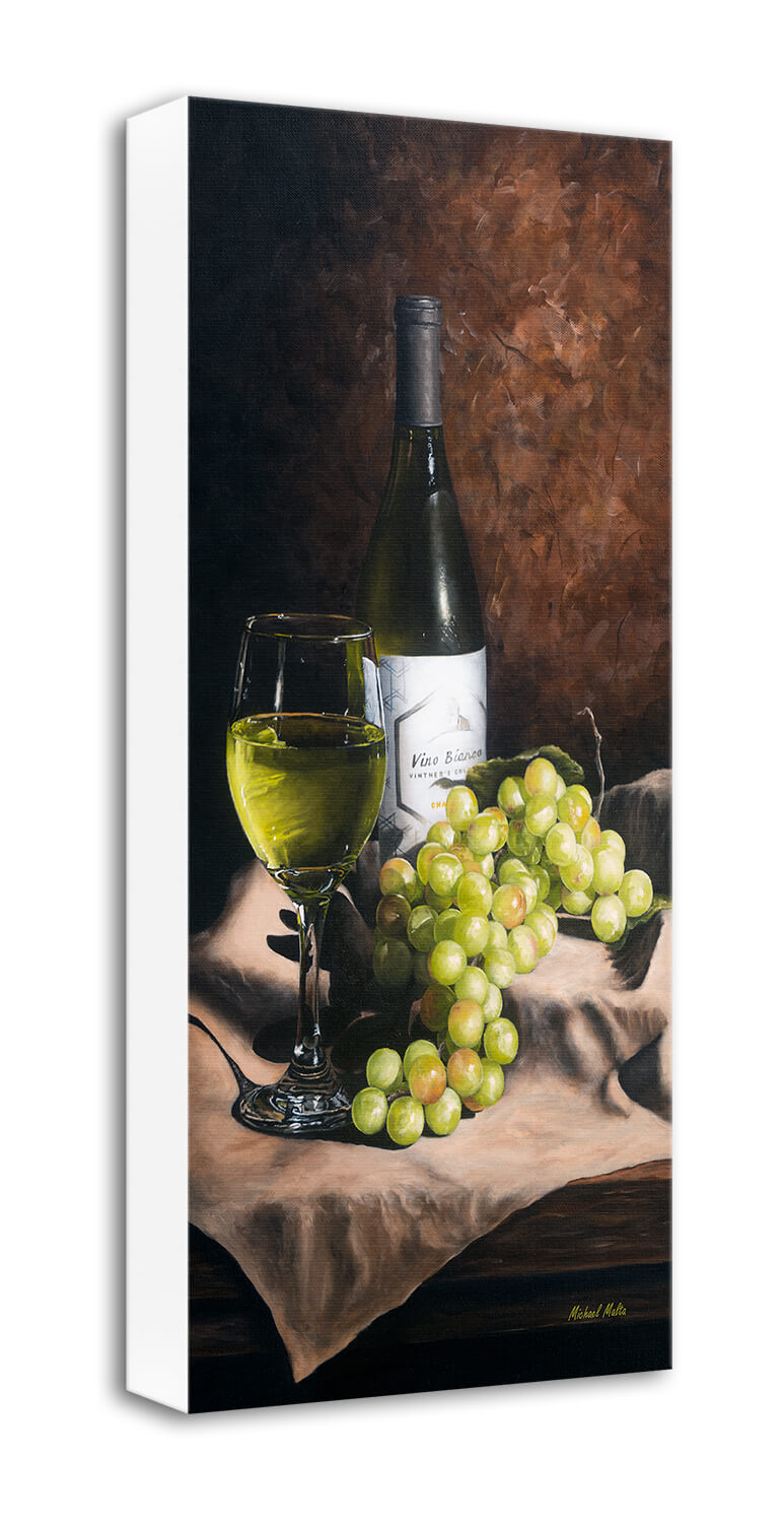 Vino Bianco - Studio Canvas Print