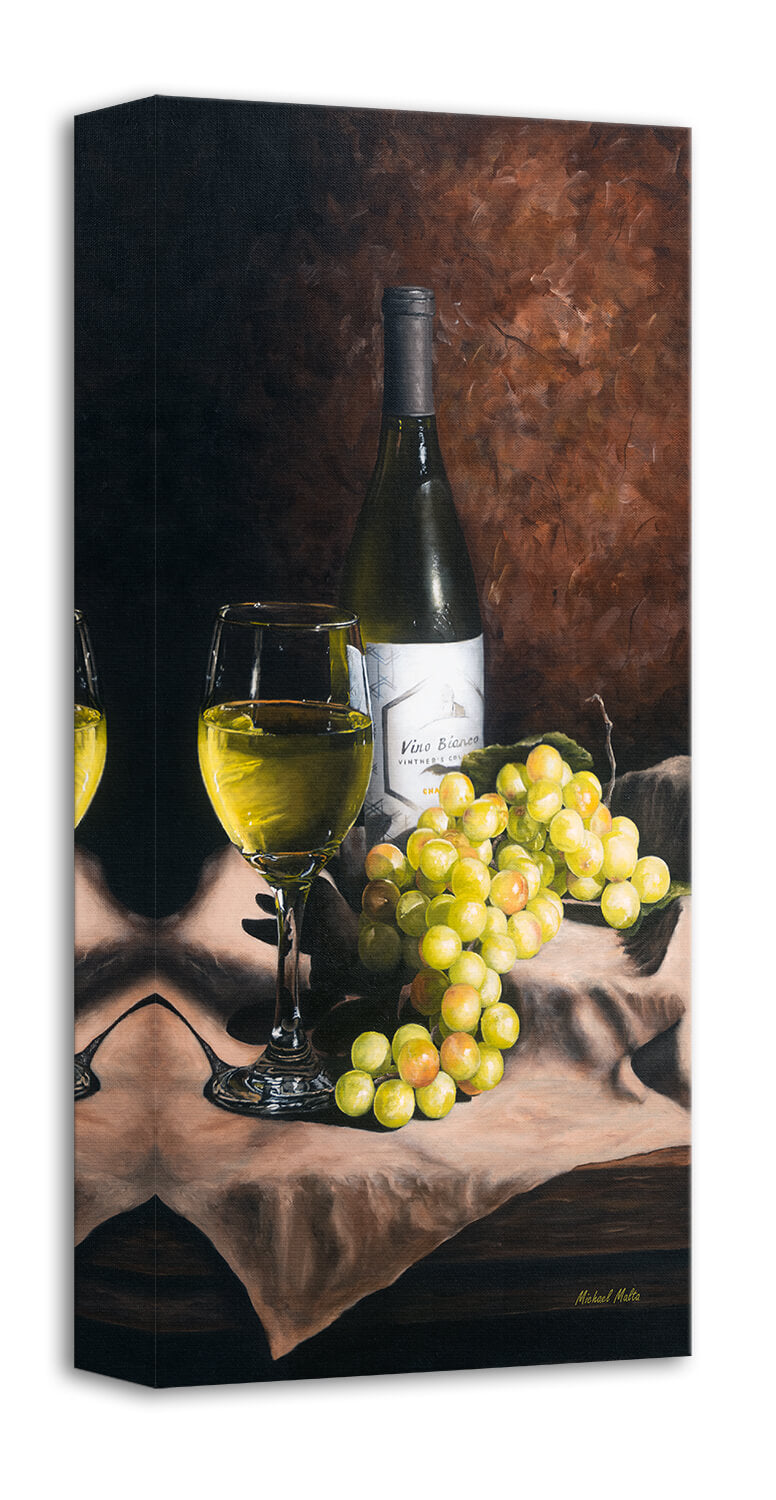 Vino Bianco - Studio Canvas Print