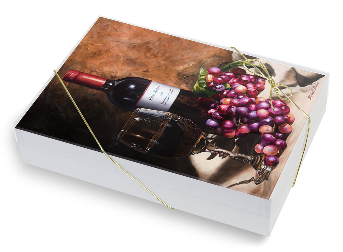 Vino Rosso - Greeting Card