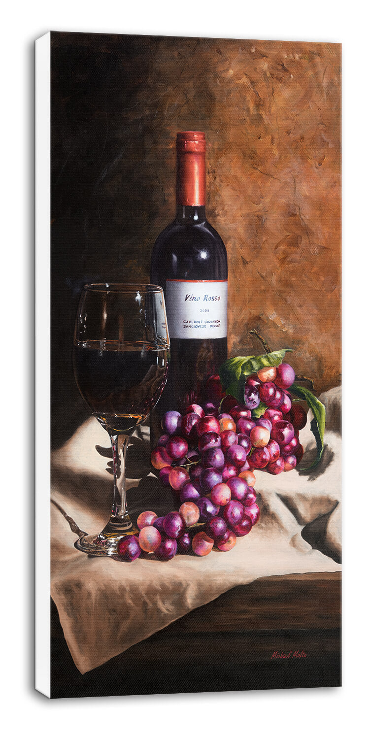 Vino Rosso - Studio Canvas Print