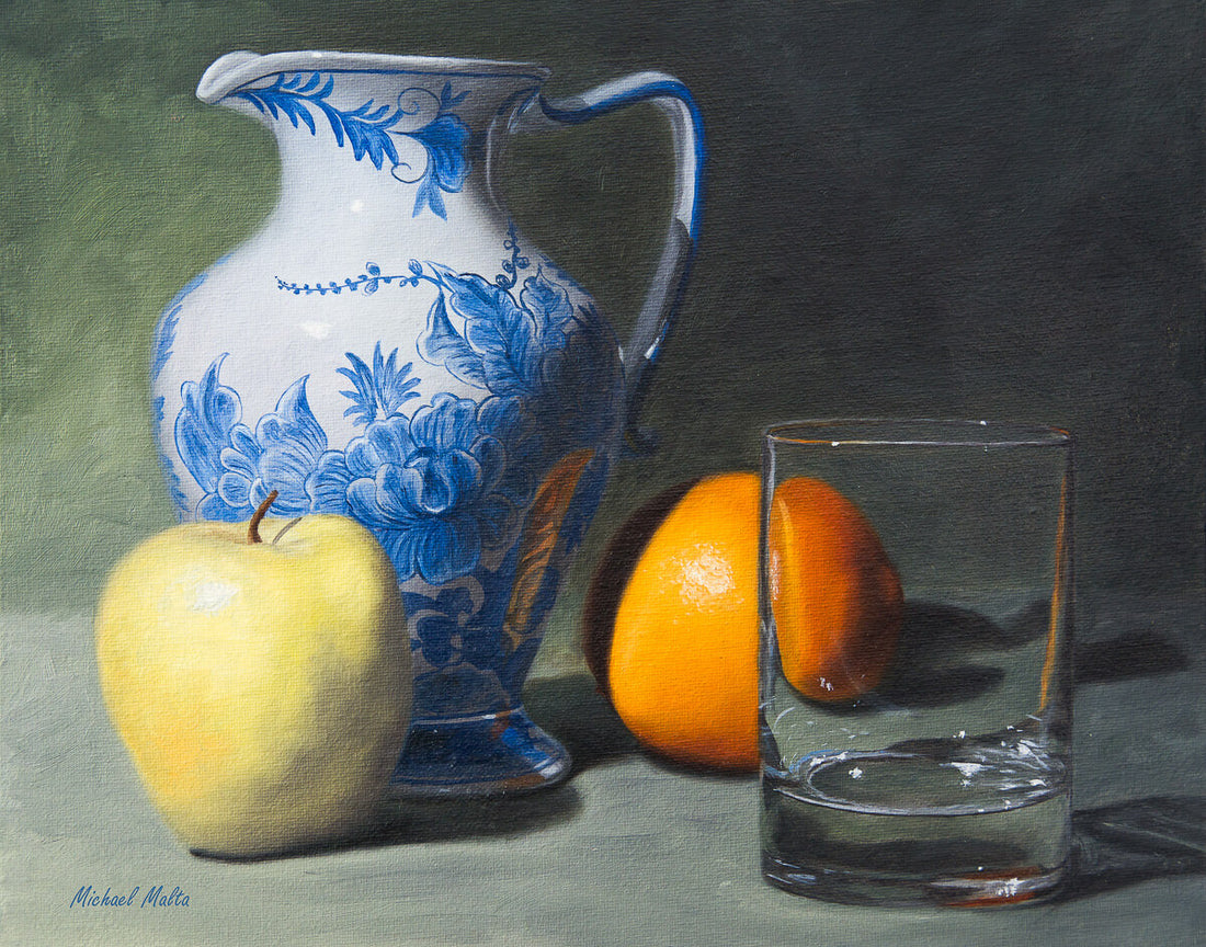 Vintage Blue - Studio Canvas Print