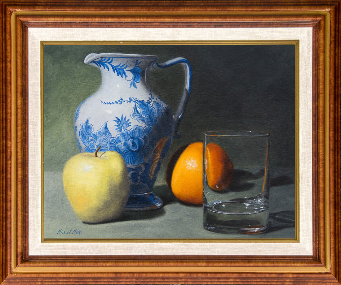 Vintage Blue - Studio Canvas Print