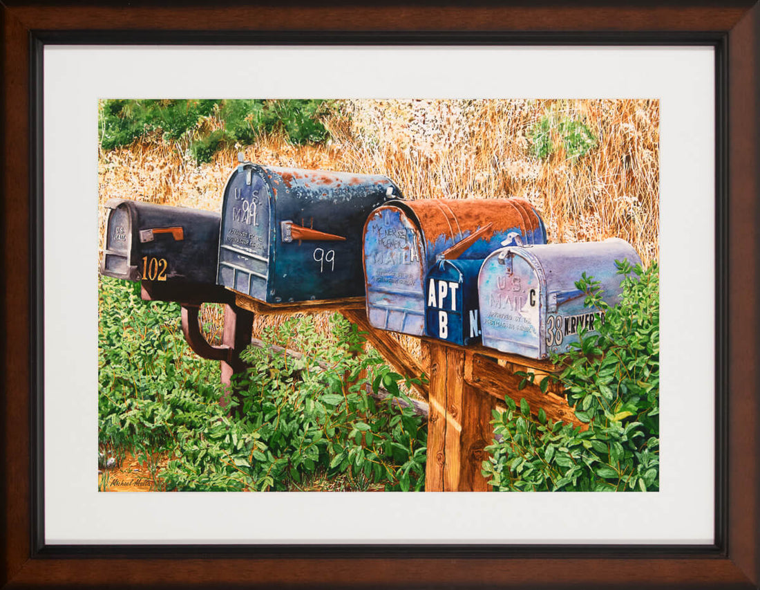 You Got Mail - Studio Framed Print