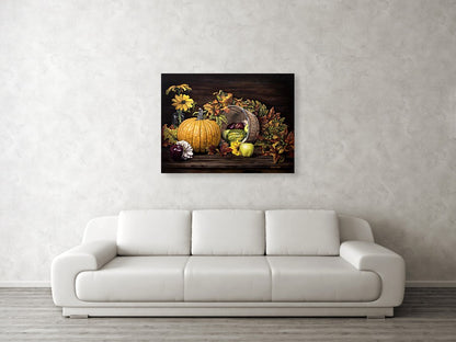 A Touch Of Autumn - Metal Print