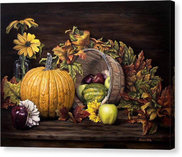 A Touch Of Autumn - Canvas Print