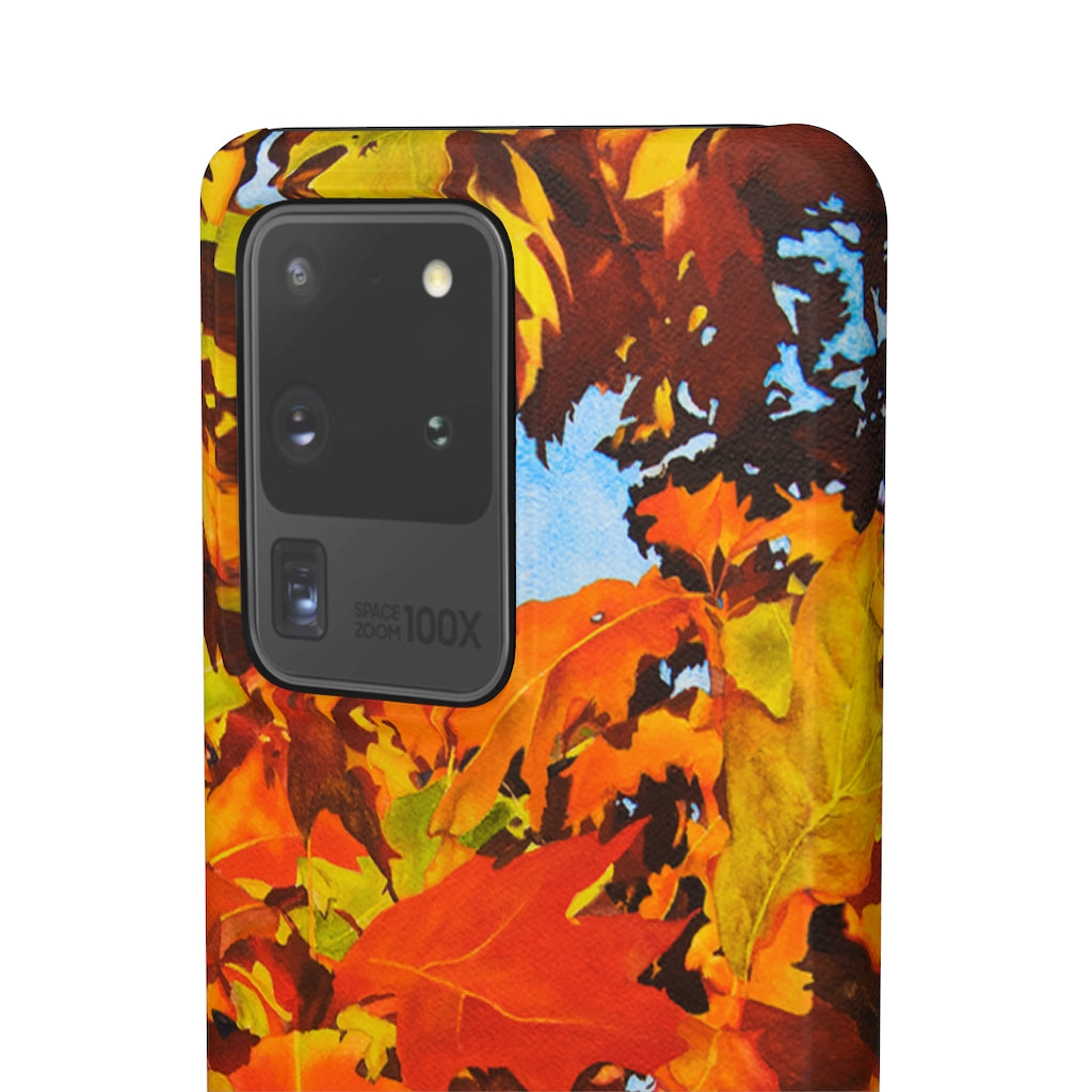 Burst Of Autumn - Snap Samsung Case