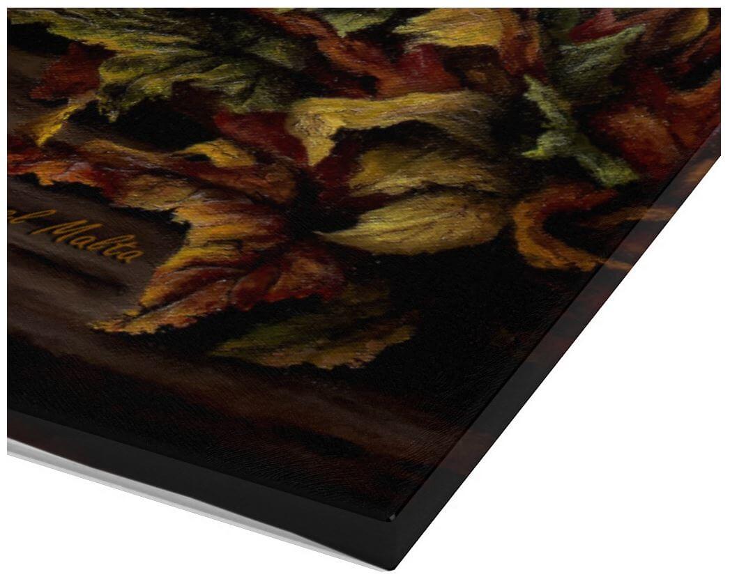 A Touch Of Autumn - Glass Cutting Board