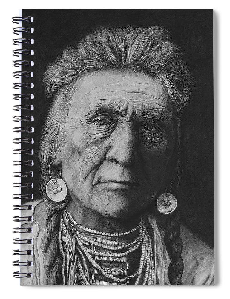 Crow Warrior - Spiral Notebook