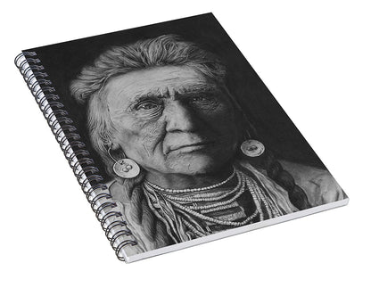 Crow Warrior - Spiral Notebook