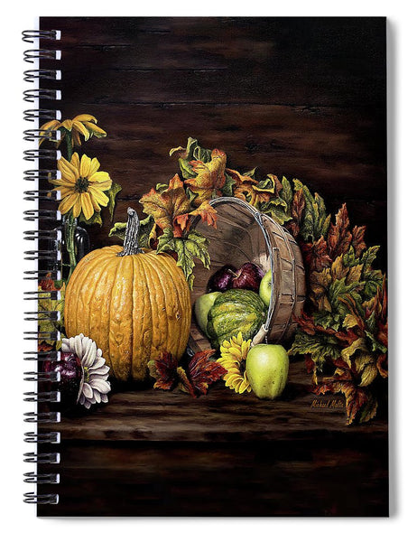 A Touch Of Autumn - Spiral Notebook