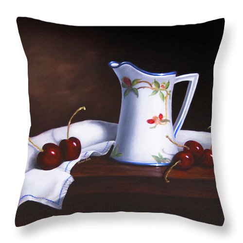 Simply Cherries - Throw Pillow