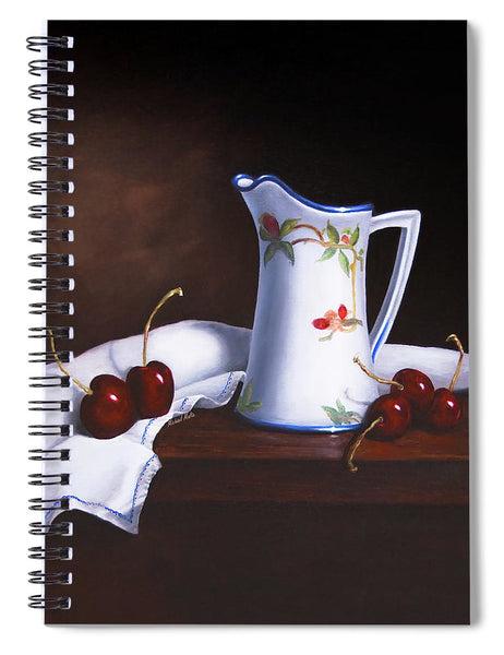 Simply Cherries - Spiral Notebook
