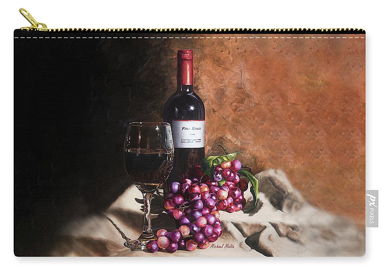 Vino Rosso - Carry-All Pouch