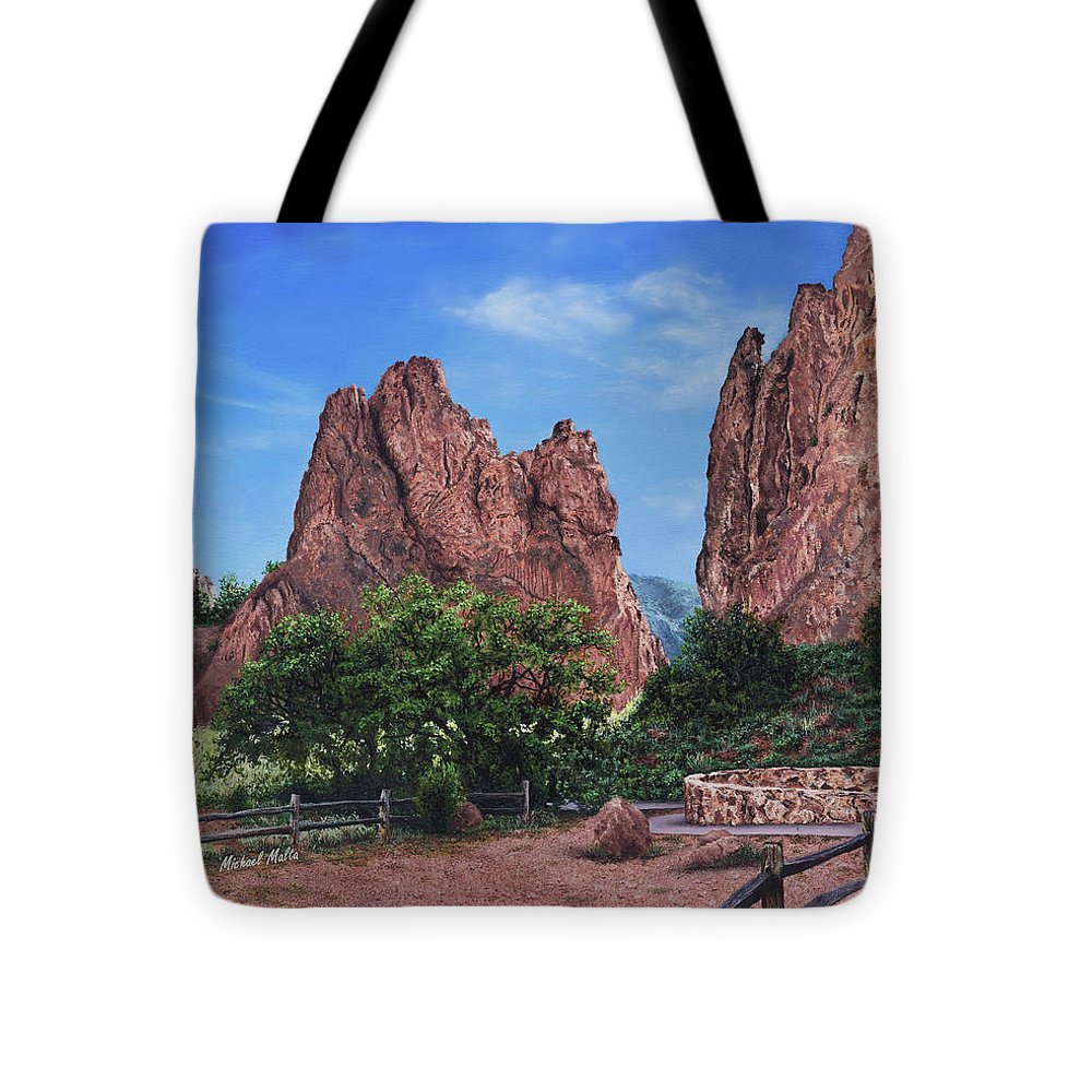 North & South Gateway Rocks - Tote Bag
