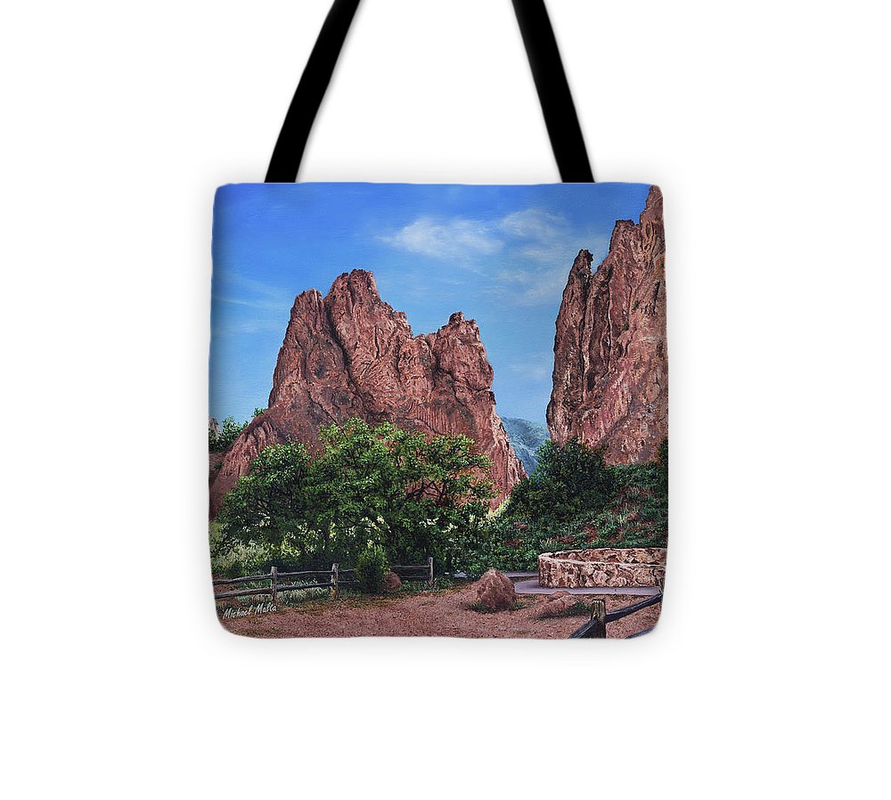 North & South Gateway Rocks - Tote Bag