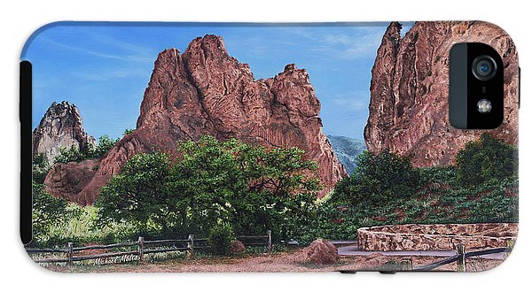 North & South Gateway Rocks - Phone Case