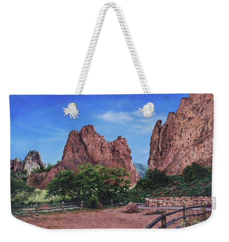North & South Gateway Rocks - Weekender Tote Bag