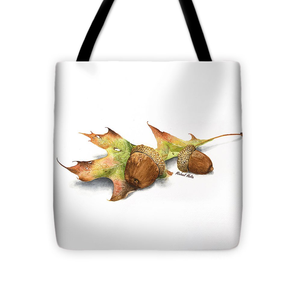 Autumn Oak And Acorns - Tote Bag