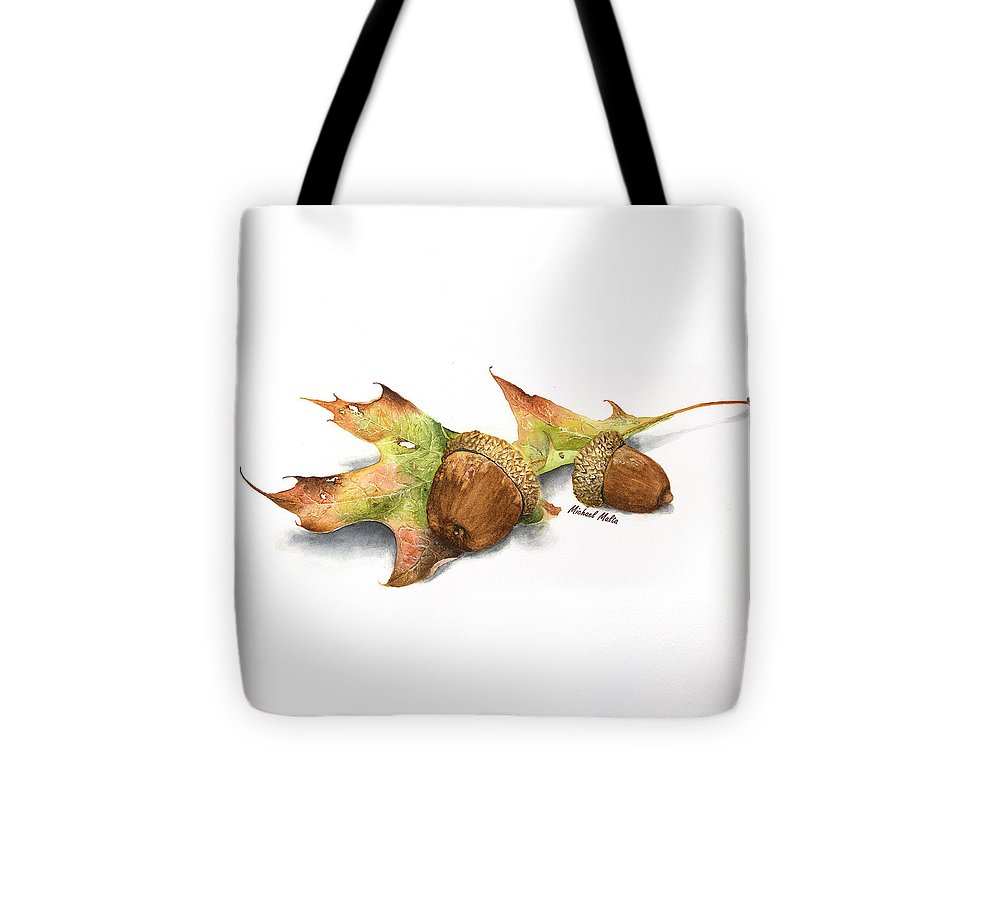 Autumn Oak And Acorns - Tote Bag