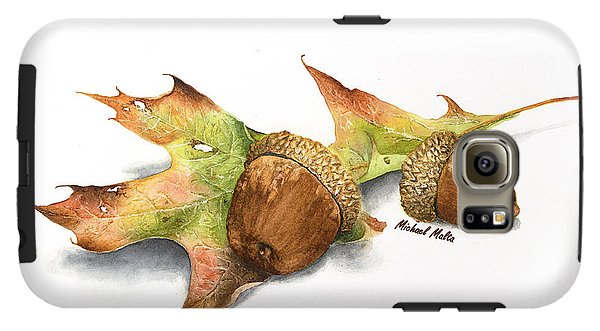 Autumn Oak And Acorns - Phone Case