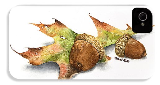 Autumn Oak And Acorns - Phone Case