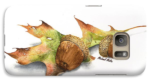 Autumn Oak And Acorns - Phone Case