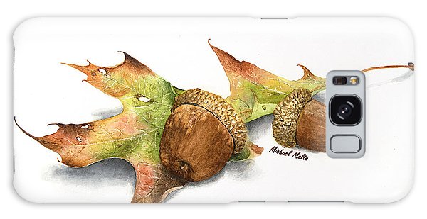 Autumn Oak And Acorns - Phone Case