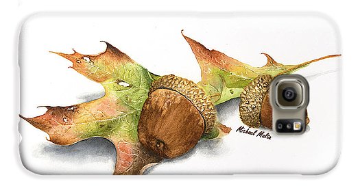 Autumn Oak And Acorns - Phone Case