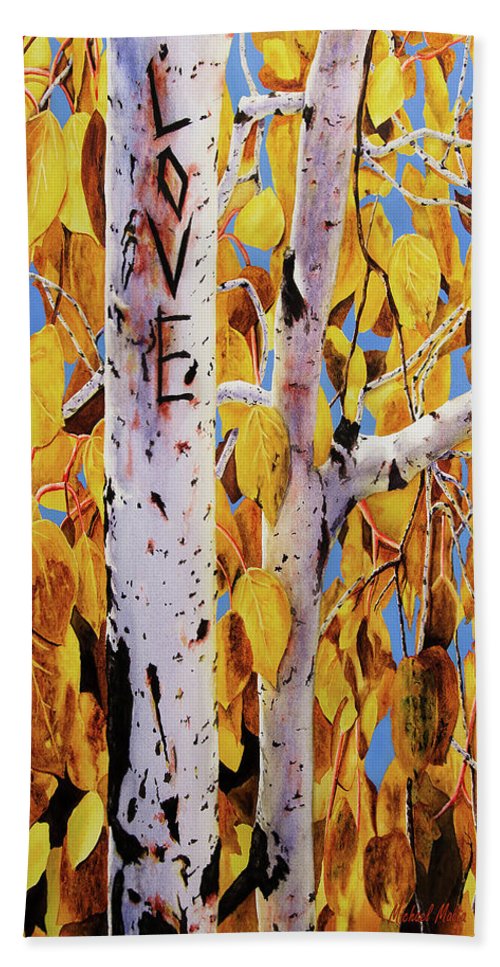 Quaking Aspens - Beach Towel