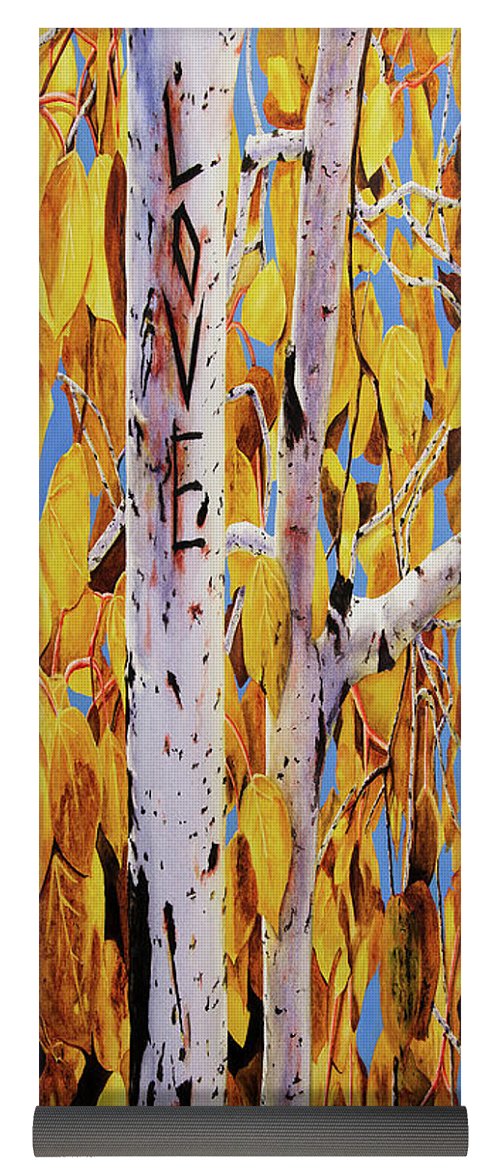 Quaking Aspens - Yoga Mat