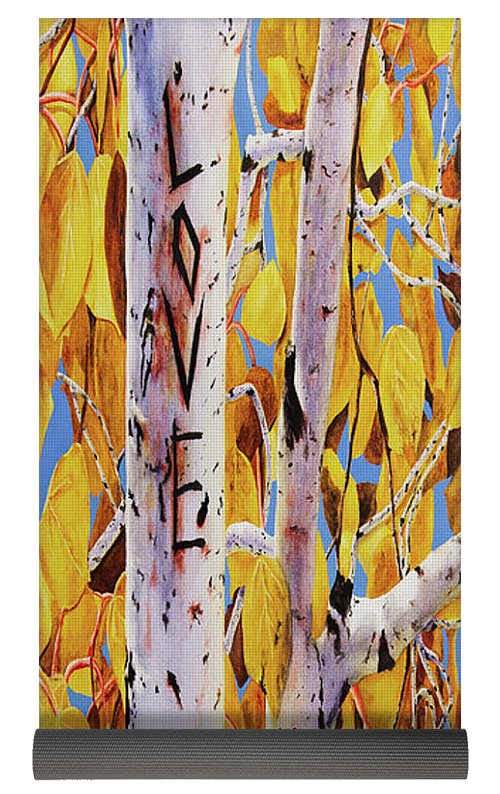 Quaking Aspens - Yoga Mat