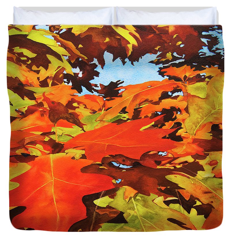 Burst Of Autumn - Duvet Cover